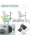 Универсална стойка за телевизор, за стена, дълго рамо, от 14″ до 55″, до 50кг